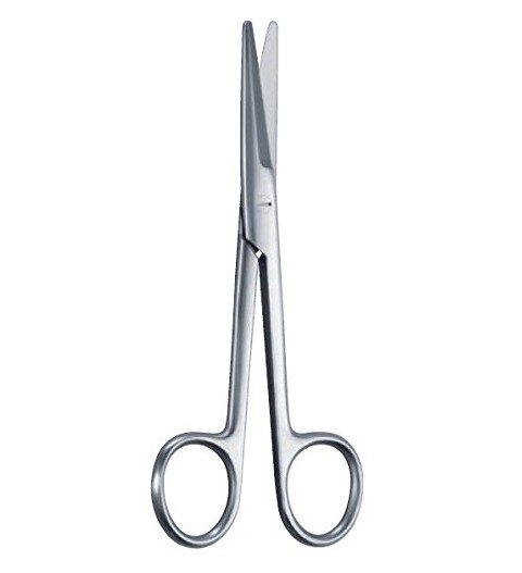 Tijera quirúrgica Mayo, recta, largo 23 cm.,
